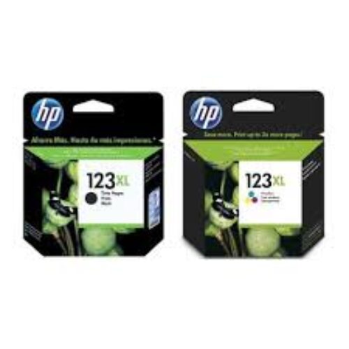 HP 123XL Original High Yield Ink Cartridge Combo Set