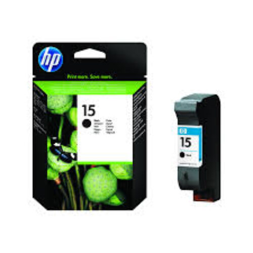 Genuine HP 15 Large Black Inkjet Print Cartridge (C6615DE)