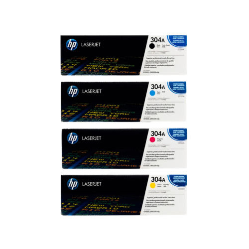 Genuine HP 304A Multi Pack Toner Cartridges B/Y/M/C (CC530A CC531A CC532A CC533A)