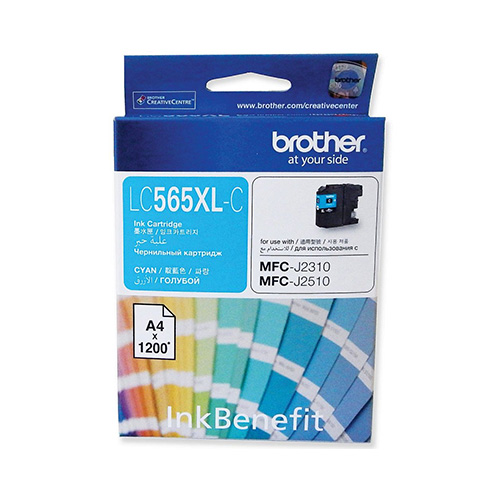 Genuine Brother LC565XL-C High Yield Cyan Ink Cartridge