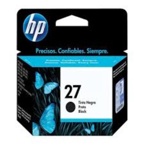 Original HP 27 Black Ink Cartridge (C8727AE)