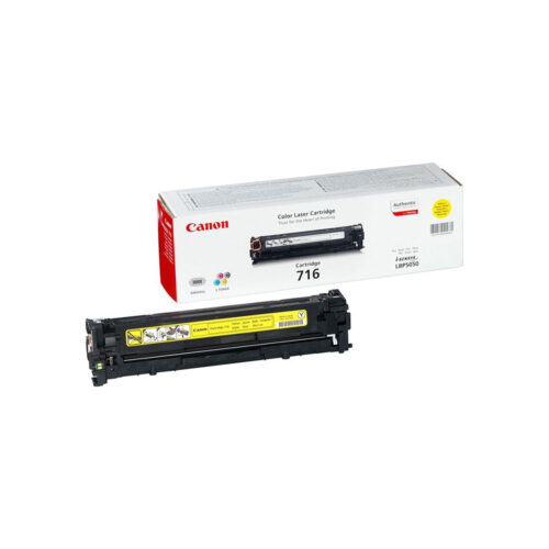 Genuine Canon 716 Yellow Laser Toner Cartridge