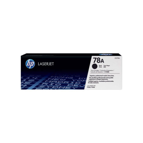 Genuine HP 78A Black LaserJet Toner Cartridge (CE278A)