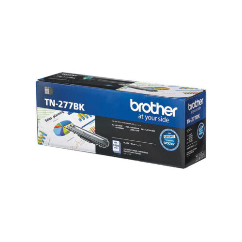 Genuine Brother TN-277BK Black Laser Toner Cartridge