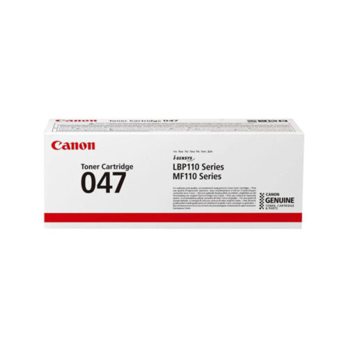 Genuine Canon 047 Black Toner Cartridge