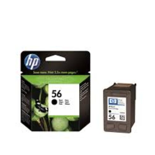 Genuine HP 56 Black Inkjet Print Cartridge (C6656AE)