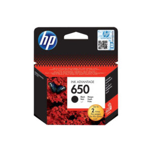 Genuine HP 650 Black Ink Cartridge (CZ101AE)