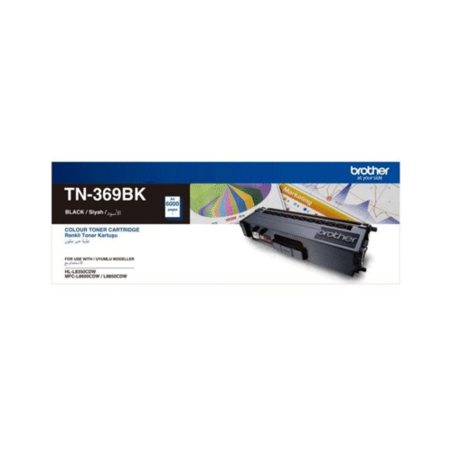 Genuine Brother TN-369BK Black Toner Cartridge