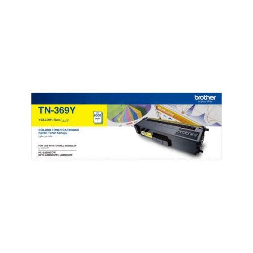 Genuine Brother TN-369Y Yellow Toner Cartridge