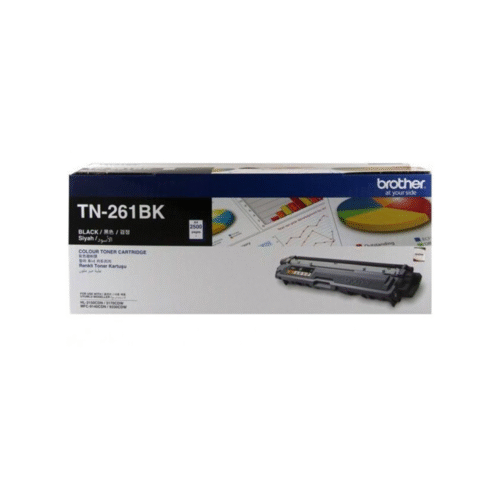 Genuine Brother TN-261BK Black Toner Cartridge