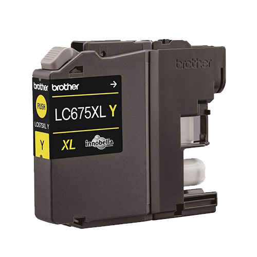 Genuine Brother LC675XL-Y Yellow Ink Cartridge