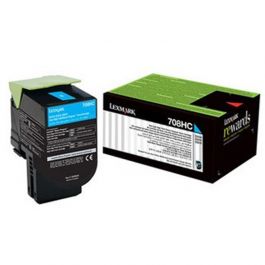 Lexmark 808 Original Cyan Toner Cartridge