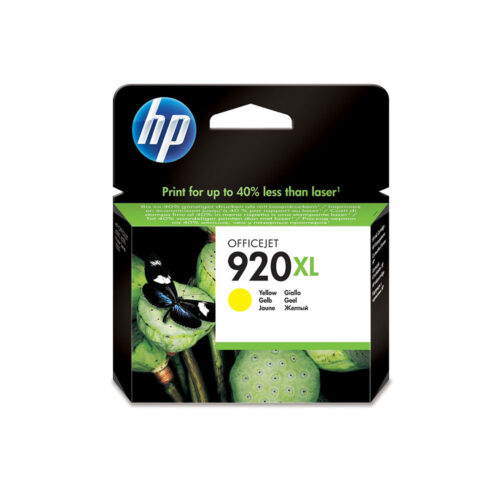 Genuine HP 920XL Yellow OfficeJet Ink Cartridge (CD974AE)