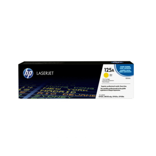 HP 125A Yellow LaserJet Toner Cartridge (CB542A)