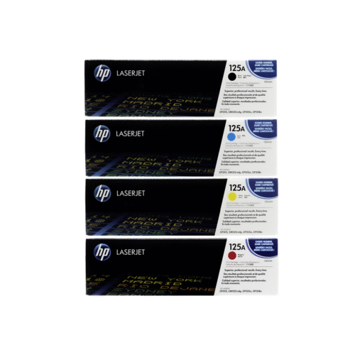 Genuine HP 125A CB540/41/42/43 Toner Cartridges Multipack B/C/Y/M