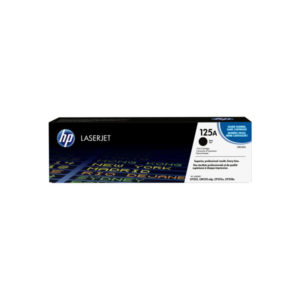 Genuine HP 125A Black LaserJet Toner Cartridge (CB540A)