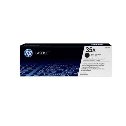 Genuine HP 35A Black LaserJet Toner Cartridge (CB435A)