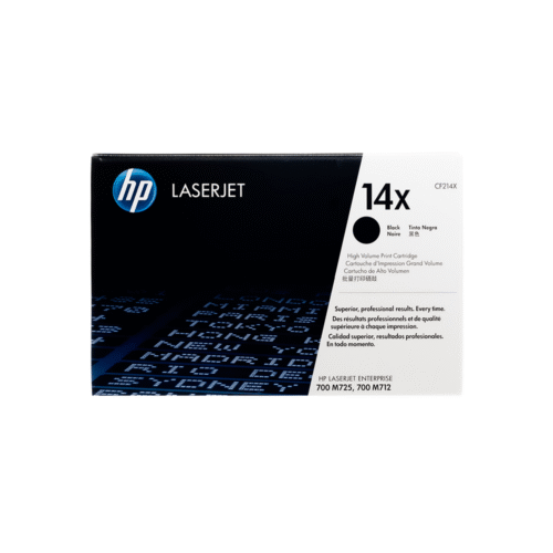 Genuine HP 14X Black LaserJet Toner Cartridge (CF214X)