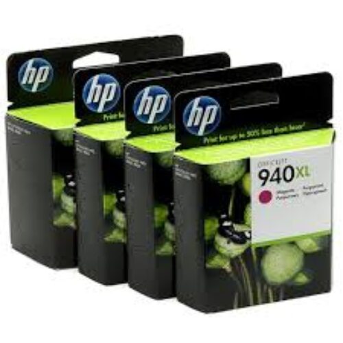 Original HP 940XL 4-pack Ink Cartridges (C2N93AE)