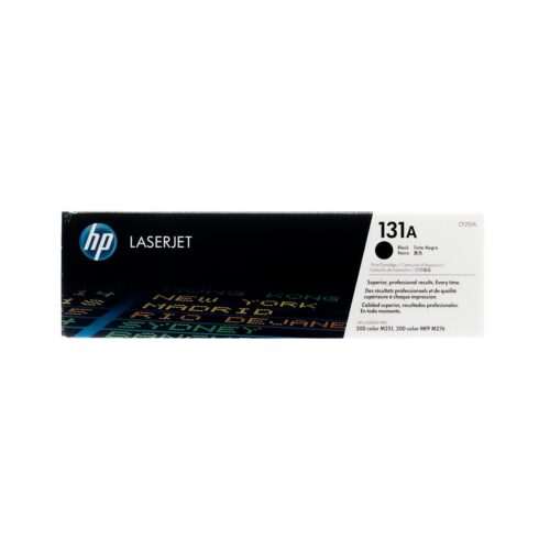 Genuine HP 131A Black LaserJet Toner Cartridge (CF210A)