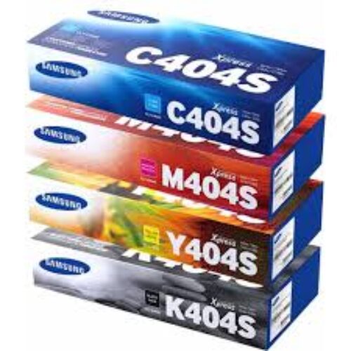 Samsung CLT 404S Full Set B/C/Y/M Cartridges