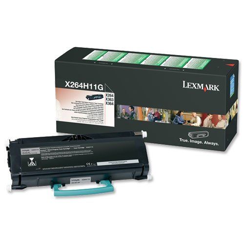 Lexmark X264H11G Original High Yield Return Program Toner Cartridge
